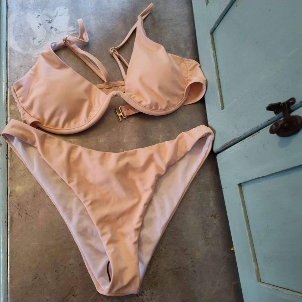 New without tags Sexy 2 Piece Cheeky Bikini Swimsuit Womens Large